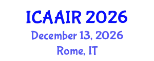International Conference on Allergy, Asthma, Immunology and Rheumatology (ICAAIR) December 13, 2026 - Rome, Italy
