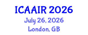 International Conference on Allergy, Asthma, Immunology and Rheumatology (ICAAIR) July 26, 2026 - London, United Kingdom