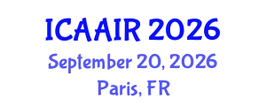 International Conference on Allergy, Asthma, Immunology and Rheumatology (ICAAIR) September 20, 2026 - Paris, France