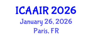 International Conference on Allergy, Asthma, Immunology and Rheumatology (ICAAIR) January 26, 2026 - Paris, France