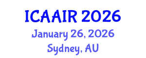 International Conference on Allergy, Asthma, Immunology and Rheumatology (ICAAIR) January 26, 2026 - Sydney, Australia