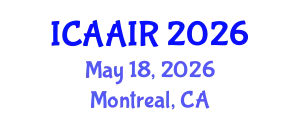 International Conference on Allergy, Asthma, Immunology and Rheumatology (ICAAIR) May 18, 2026 - Montreal, Canada