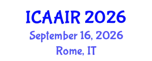 International Conference on Allergy, Asthma, Immunology and Rheumatology (ICAAIR) September 16, 2026 - Rome, Italy