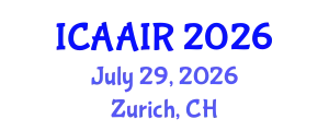 International Conference on Allergy, Asthma, Immunology and Rheumatology (ICAAIR) July 29, 2026 - Zurich, Switzerland
