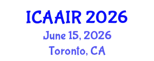 International Conference on Allergy, Asthma, Immunology and Rheumatology (ICAAIR) June 15, 2026 - Toronto, Canada