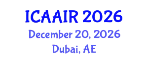 International Conference on Allergy, Asthma, Immunology and Rheumatology (ICAAIR) December 20, 2026 - Dubai, United Arab Emirates