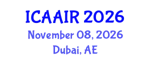 International Conference on Allergy, Asthma, Immunology and Rheumatology (ICAAIR) November 08, 2026 - Dubai, United Arab Emirates