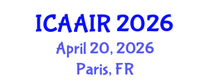 International Conference on Allergy, Asthma, Immunology and Rheumatology (ICAAIR) April 20, 2026 - Paris, France