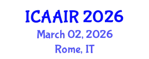 International Conference on Allergy, Asthma, Immunology and Rheumatology (ICAAIR) March 02, 2026 - Rome, Italy