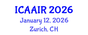 International Conference on Allergy, Asthma, Immunology and Rheumatology (ICAAIR) January 12, 2026 - Zurich, Switzerland