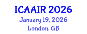 International Conference on Allergy, Asthma, Immunology and Rheumatology (ICAAIR) January 19, 2026 - London, United Kingdom