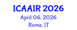 International Conference on Allergy, Asthma, Immunology and Rheumatology (ICAAIR) April 06, 2026 - Rome, Italy