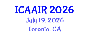 International Conference on Allergy, Asthma, Immunology and Rheumatology (ICAAIR) July 19, 2026 - Toronto, Canada