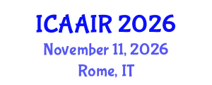 International Conference on Allergy, Asthma, Immunology and Rheumatology (ICAAIR) November 11, 2026 - Rome, Italy