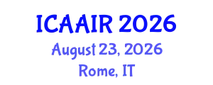 International Conference on Allergy, Asthma, Immunology and Rheumatology (ICAAIR) August 23, 2026 - Rome, Italy
