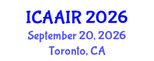 International Conference on Allergy, Asthma, Immunology and Rheumatology (ICAAIR) September 20, 2026 - Toronto, Canada