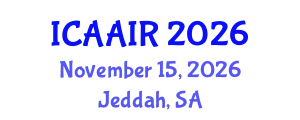 International Conference on Allergy, Asthma, Immunology and Rheumatology (ICAAIR) November 15, 2026 - Jeddah, Saudi Arabia