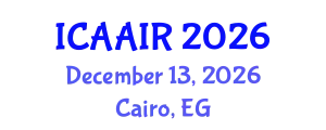 International Conference on Allergy, Asthma, Immunology and Rheumatology (ICAAIR) December 13, 2026 - Cairo, Egypt