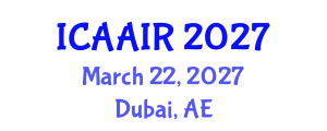 International Conference on Allergy, Asthma, Immunology and Rheumatology (ICAAIR) March 22, 2027 - Dubai, United Arab Emirates