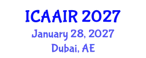 International Conference on Allergy, Asthma, Immunology and Rheumatology (ICAAIR) January 28, 2027 - Dubai, United Arab Emirates