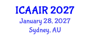International Conference on Allergy, Asthma, Immunology and Rheumatology (ICAAIR) January 28, 2027 - Sydney, Australia