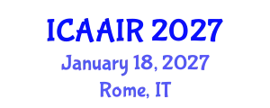 International Conference on Allergy, Asthma, Immunology and Rheumatology (ICAAIR) January 18, 2027 - Rome, Italy