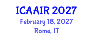 International Conference on Allergy, Asthma, Immunology and Rheumatology (ICAAIR) February 18, 2027 - Rome, Italy