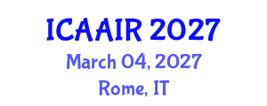 International Conference on Allergy, Asthma, Immunology and Rheumatology (ICAAIR) March 04, 2027 - Rome, Italy