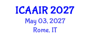 International Conference on Allergy, Asthma, Immunology and Rheumatology (ICAAIR) May 03, 2027 - Rome, Italy