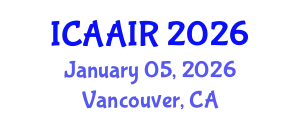 International Conference on Allergy, Asthma, Immunology and Rheumatology (ICAAIR) January 05, 2026 - Vancouver, Canada