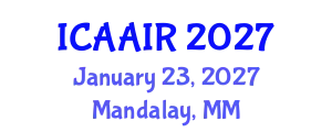 International Conference on Allergy, Asthma, Immunology and Rheumatology (ICAAIR) January 23, 2027 - Mandalay, Myanmar