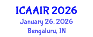 International Conference on Allergy, Asthma, Immunology and Rheumatology (ICAAIR) January 26, 2026 - Bengaluru, India