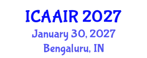 International Conference on Allergy, Asthma, Immunology and Rheumatology (ICAAIR) January 30, 2027 - Bengaluru, India