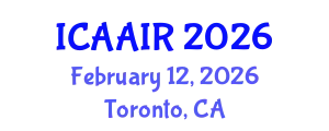 International Conference on Allergy, Asthma, Immunology and Rheumatology (ICAAIR) February 12, 2026 - Toronto, Canada