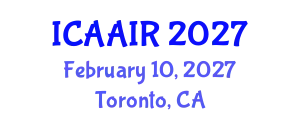 International Conference on Allergy, Asthma, Immunology and Rheumatology (ICAAIR) February 10, 2027 - Toronto, Canada
