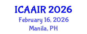 International Conference on Allergy, Asthma, Immunology and Rheumatology (ICAAIR) February 16, 2026 - Manila, Philippines