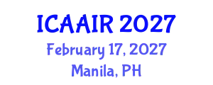 International Conference on Allergy, Asthma, Immunology and Rheumatology (ICAAIR) February 17, 2027 - Manila, Philippines