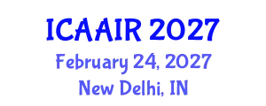 International Conference on Allergy, Asthma, Immunology and Rheumatology (ICAAIR) February 24, 2027 - New Delhi, India