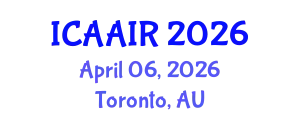 International Conference on Allergy, Asthma, Immunology and Rheumatology (ICAAIR) April 06, 2026 - Toronto, Australia