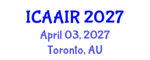 International Conference on Allergy, Asthma, Immunology and Rheumatology (ICAAIR) April 03, 2027 - Toronto, Australia