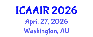 International Conference on Allergy, Asthma, Immunology and Rheumatology (ICAAIR) April 27, 2026 - Washington, Australia