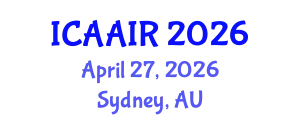 International Conference on Allergy, Asthma, Immunology and Rheumatology (ICAAIR) April 27, 2026 - Sydney, Australia