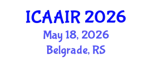 International Conference on Allergy, Asthma, Immunology and Rheumatology (ICAAIR) May 18, 2026 - Belgrade, Serbia
