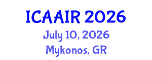 International Conference on Allergy, Asthma, Immunology and Rheumatology (ICAAIR) July 10, 2026 - Mykonos, Greece