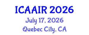 International Conference on Allergy, Asthma, Immunology and Rheumatology (ICAAIR) July 17, 2026 - Quebec City, Canada