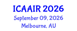 International Conference on Allergy, Asthma, Immunology and Rheumatology (ICAAIR) September 09, 2026 - Melbourne, Australia