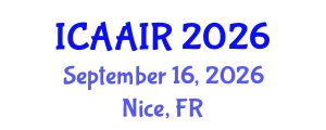 International Conference on Allergy, Asthma, Immunology and Rheumatology (ICAAIR) September 16, 2026 - Nice, France