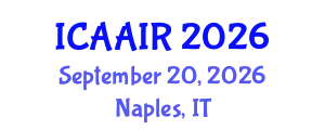 International Conference on Allergy, Asthma, Immunology and Rheumatology (ICAAIR) September 20, 2026 - Naples, Italy