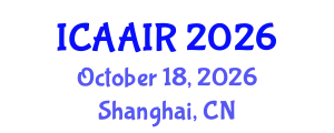 International Conference on Allergy, Asthma, Immunology and Rheumatology (ICAAIR) October 18, 2026 - Shanghai, China