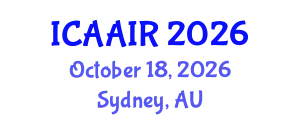International Conference on Allergy, Asthma, Immunology and Rheumatology (ICAAIR) October 18, 2026 - Sydney, Australia